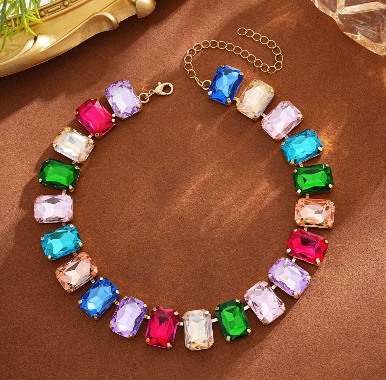 Gem Shape Necklace